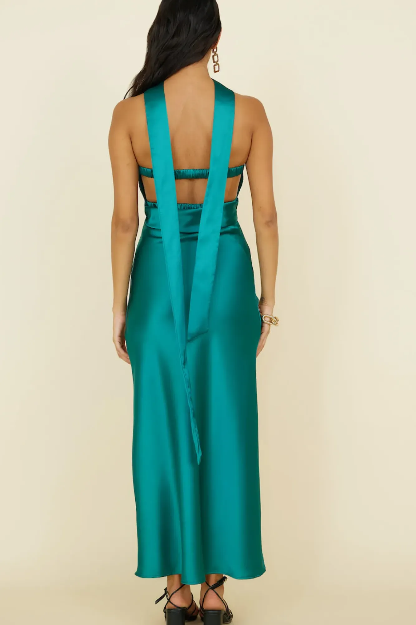 Wedding Guest Dresses|Formal Dresses>Hello Molly Think About It Maxi Dress Green