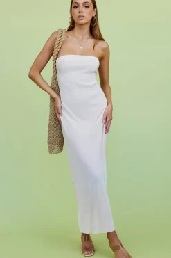 Wedding Guest Dresses|Formal Dresses>Hello Molly Thinking Of Dusk Maxi Dress Champagne