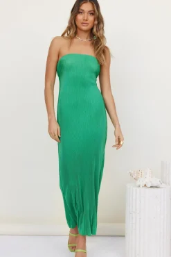 Wedding Guest Dresses|Formal Dresses>Hello Molly Thinking Of Dusk Maxi Dress Green