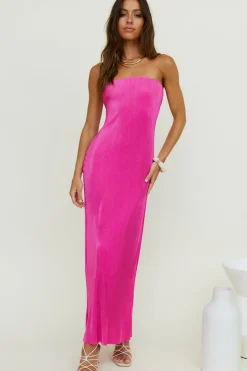 Formal Dresses|Bridesmaid Dresses>Hello Molly Thinking Of Dusk Maxi Dress Pink