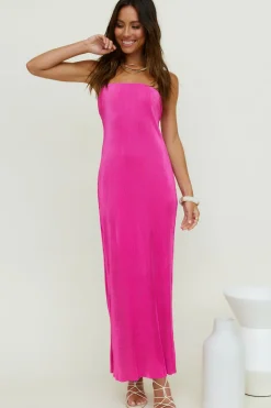 Formal Dresses|Bridesmaid Dresses>Hello Molly Thinking Of Dusk Maxi Dress Pink