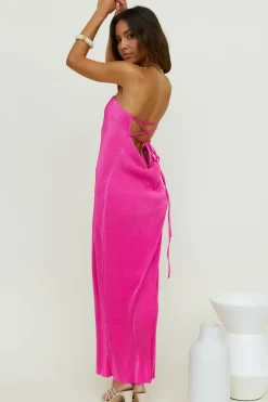 Formal Dresses|Bridesmaid Dresses>Hello Molly Thinking Of Dusk Maxi Dress Pink