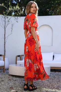 Brunch Dresses|Casual Dresses>Hello Molly This Love Of Mine Maxi Dress Orange