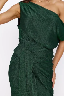 Wedding Guest Dresses|Formal Dresses>Hello Molly Thunderstorm Midi Dress Green