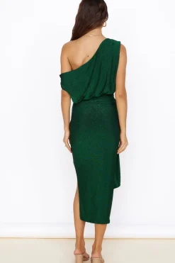 Wedding Guest Dresses|Formal Dresses>Hello Molly Thunderstorm Midi Dress Green