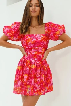 Date Night Dresses|Casual Dresses>Hello Molly Time Again Mini Dress Pink