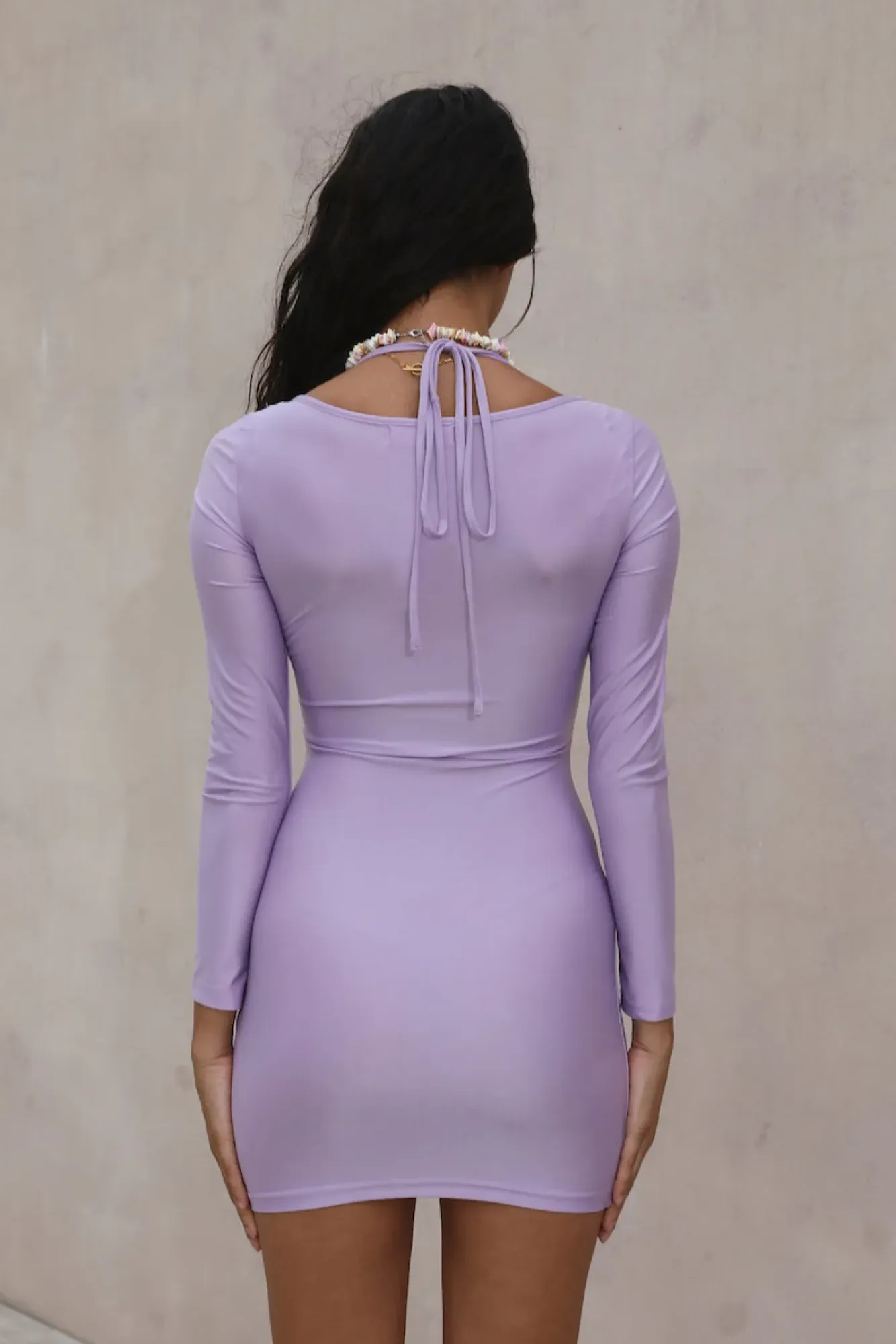 Spring Break Dresses|Date Night Dresses>Hello Molly Time Flies Dress Purple