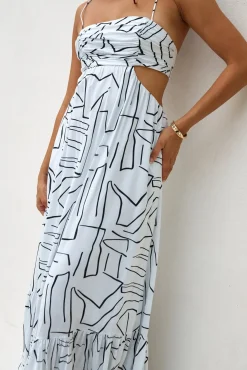 Formal Dresses|Bump Friendly>Hello Molly Times Have Changed Maxi Dress White