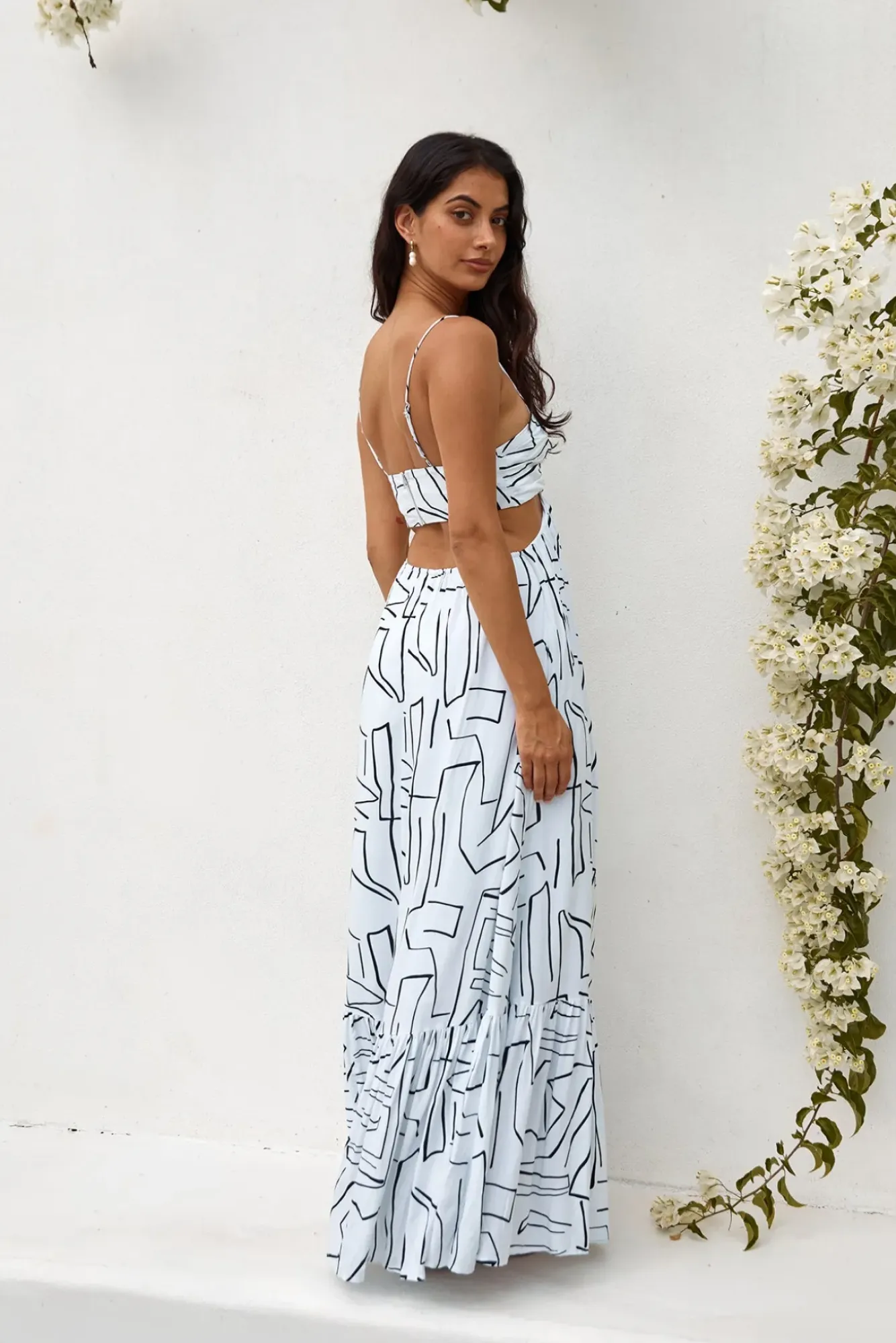 Formal Dresses|Bump Friendly>Hello Molly Times Have Changed Maxi Dress White