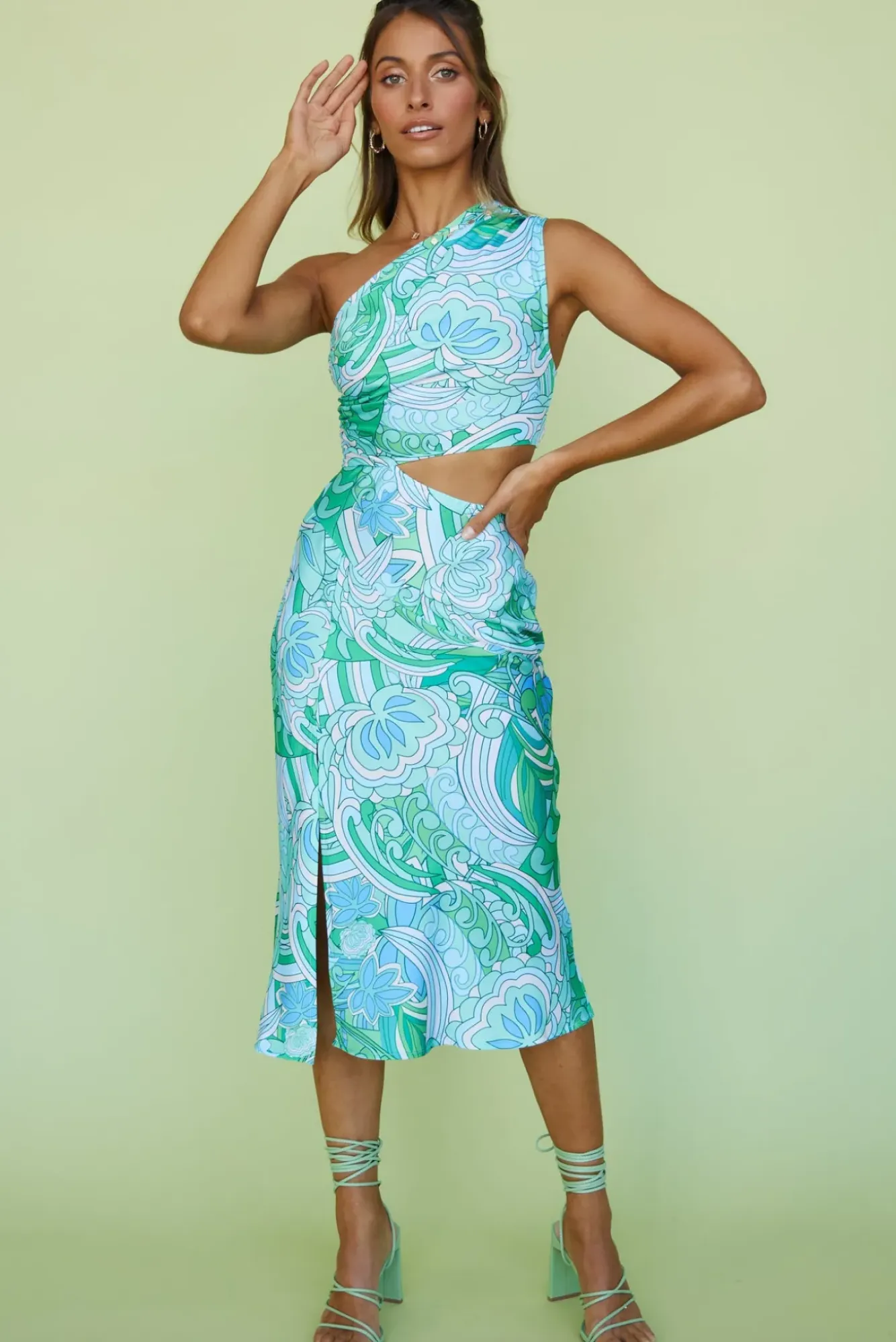 Spring Break Dresses|Summer Dresses>Hello Molly Tiptoeing Midi Dress