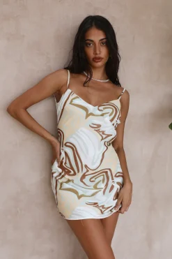 Vacation Dresses|Spring Break Dresses>Hello Molly To Be Loved Dress Brown