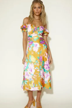 Maxi Dresses>Hello Molly To be Mine Maxi Dress Orange