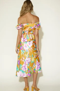 Maxi Dresses>Hello Molly To be Mine Maxi Dress Orange
