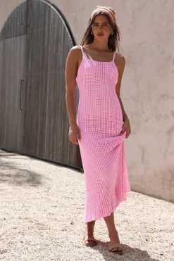 Bump Friendly|Casual Dresses>Hello Molly To Be Mine Maxi Dress Pink