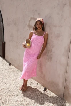 Bump Friendly|Casual Dresses>Hello Molly To Be Mine Maxi Dress Pink
