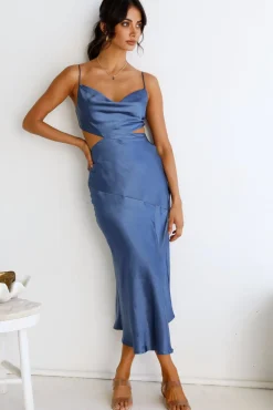Wedding Guest Dresses|Formal Dresses>Hello Molly Touch The Sky Maxi Dress Blue