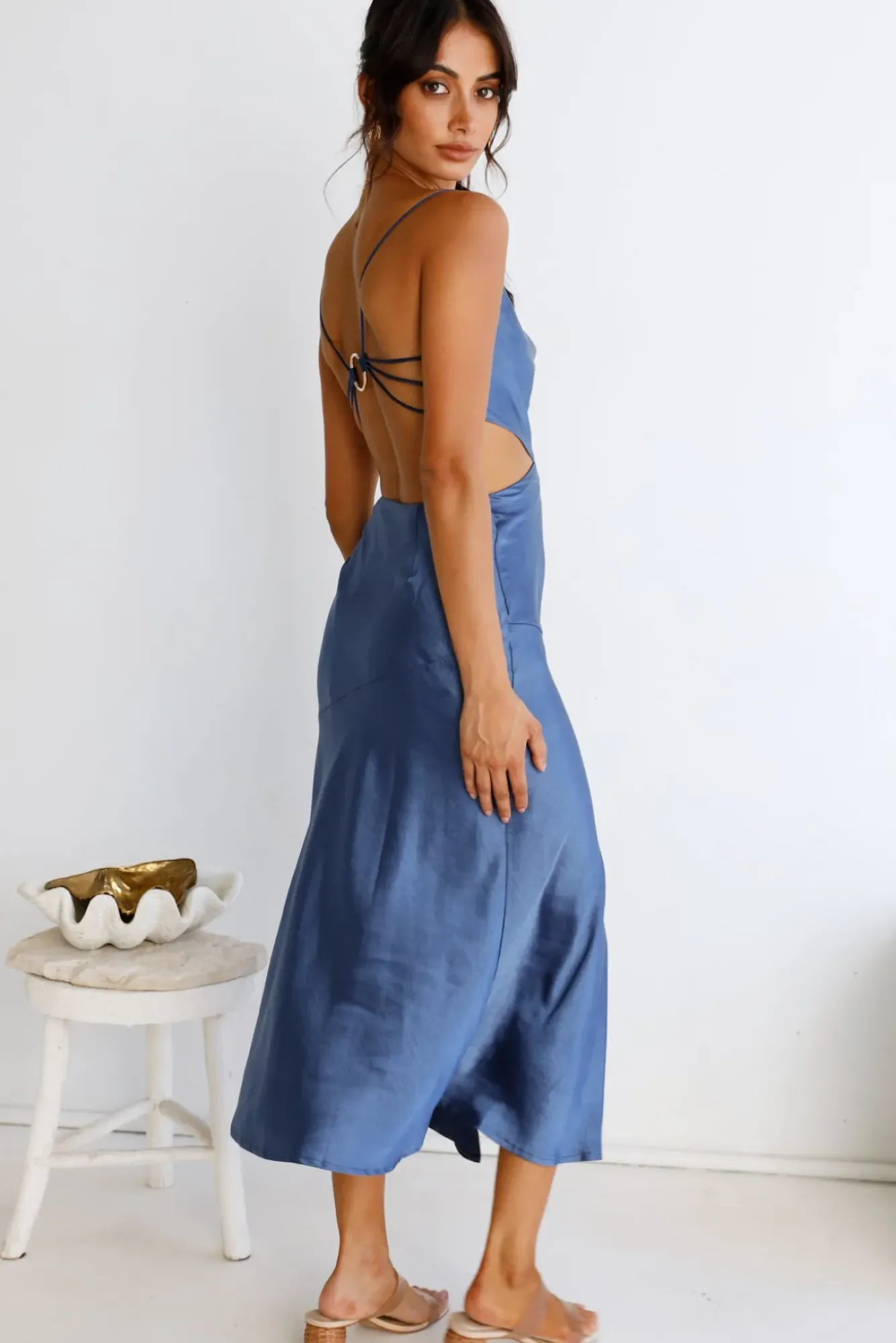 Wedding Guest Dresses|Formal Dresses>Hello Molly Touch The Sky Maxi Dress Blue