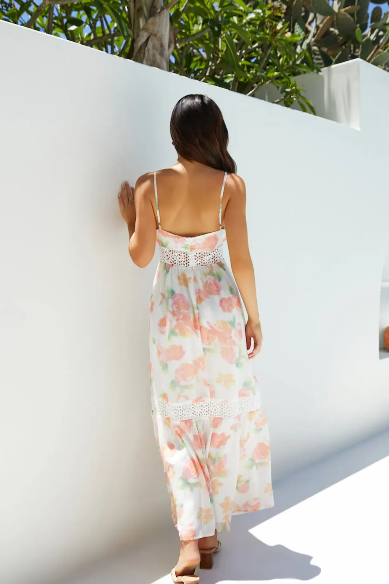 Wedding Guest Dresses|Cocktail Dresses>Fortunate One Tramonto Maxi Dress Print