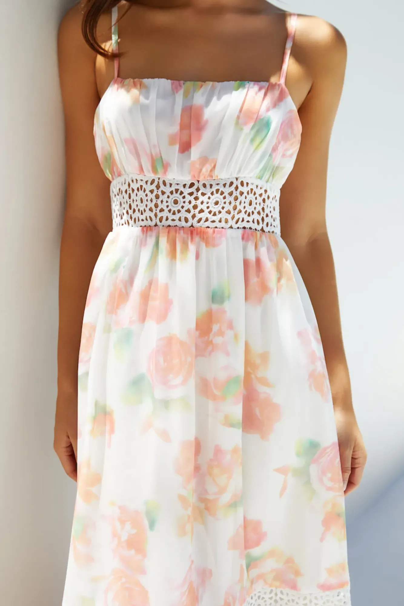 Wedding Guest Dresses|Cocktail Dresses>Fortunate One Tramonto Maxi Dress Print