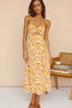 Spring Break Dresses|Casual Dresses>Hello Molly Trembling Heart Maxi Dress