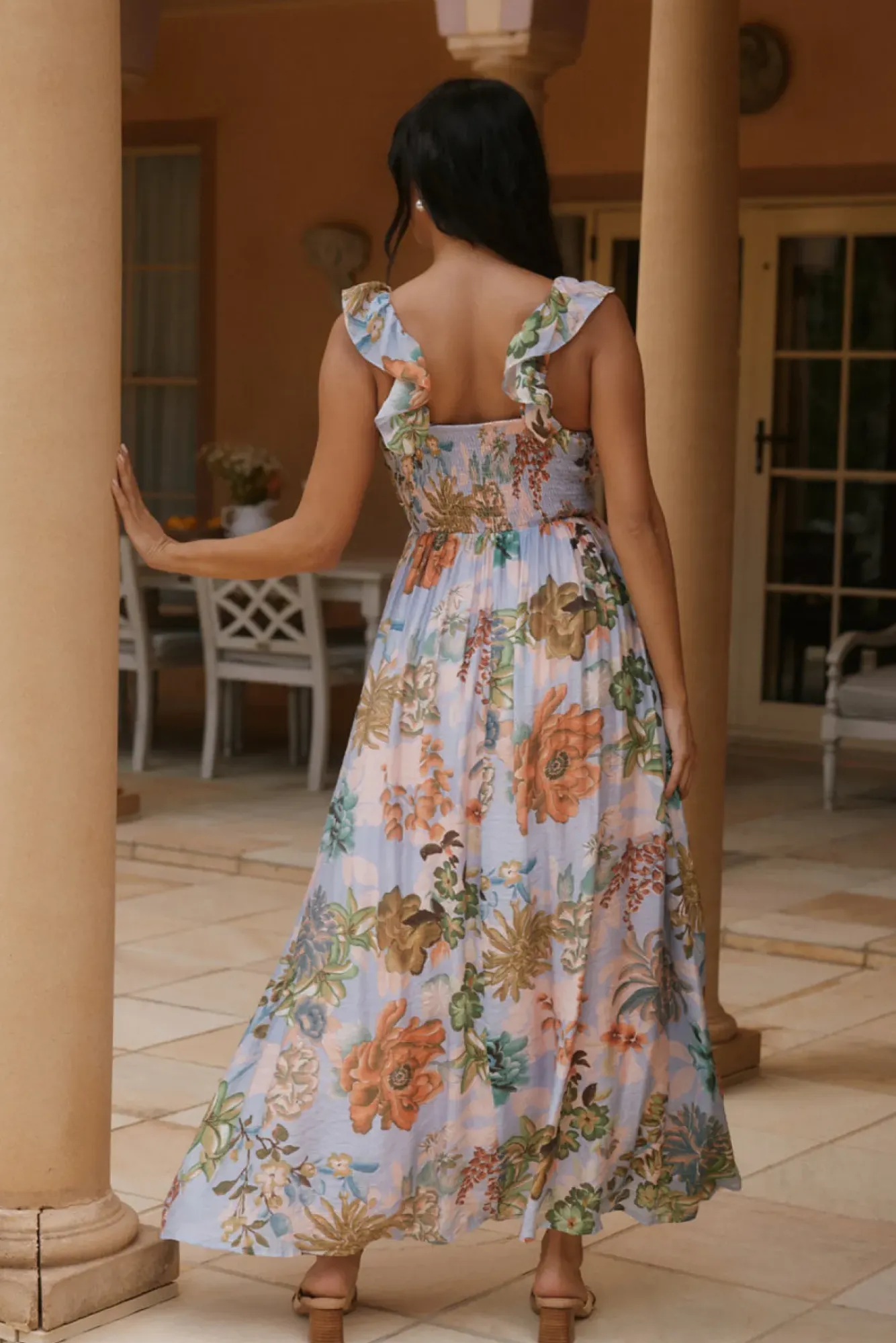 Wedding Guest Dresses|Vacation Dresses>Hello Molly Tropical Bloom Maxi Dress Floral