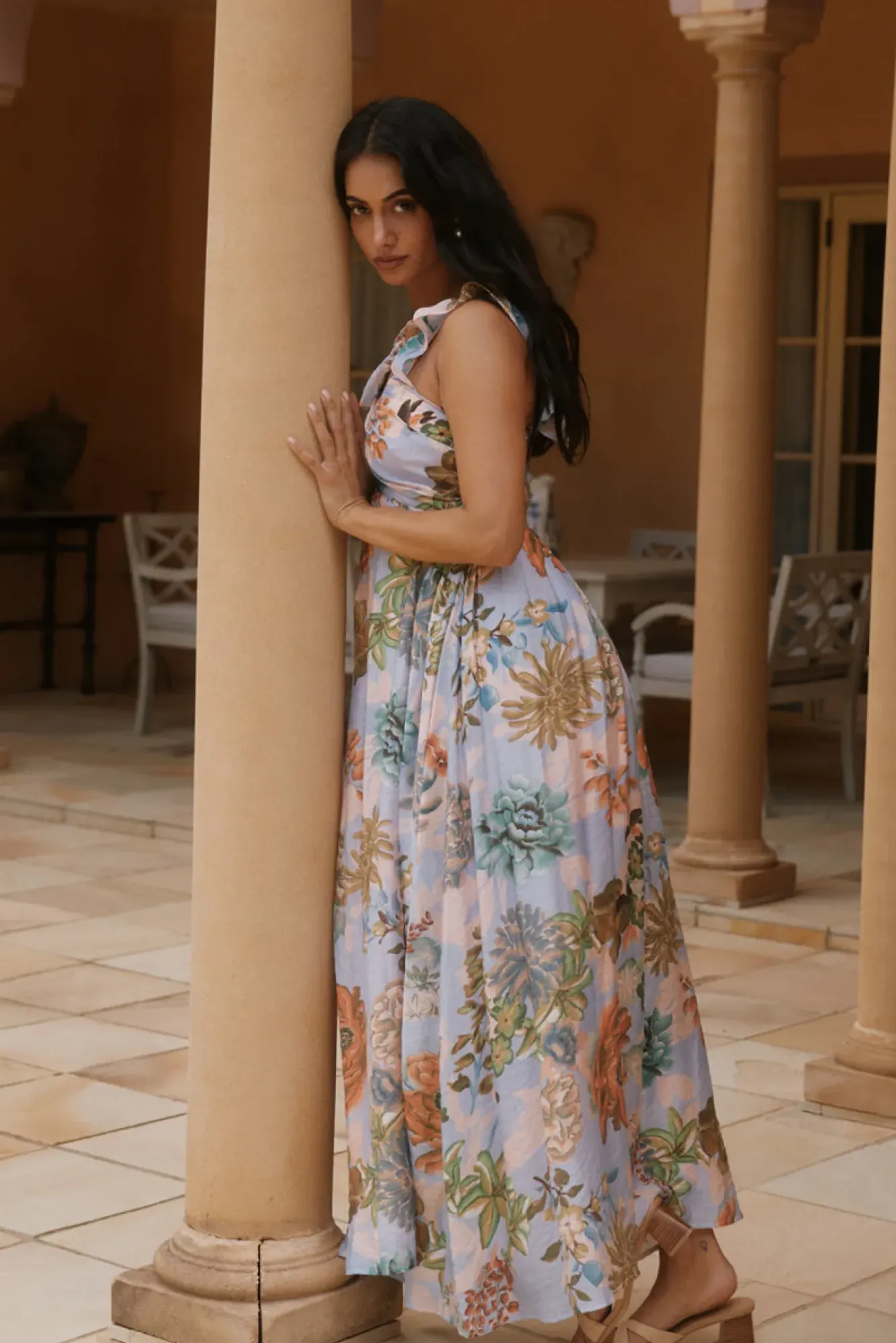 Wedding Guest Dresses|Vacation Dresses>Hello Molly Tropical Bloom Maxi Dress Floral