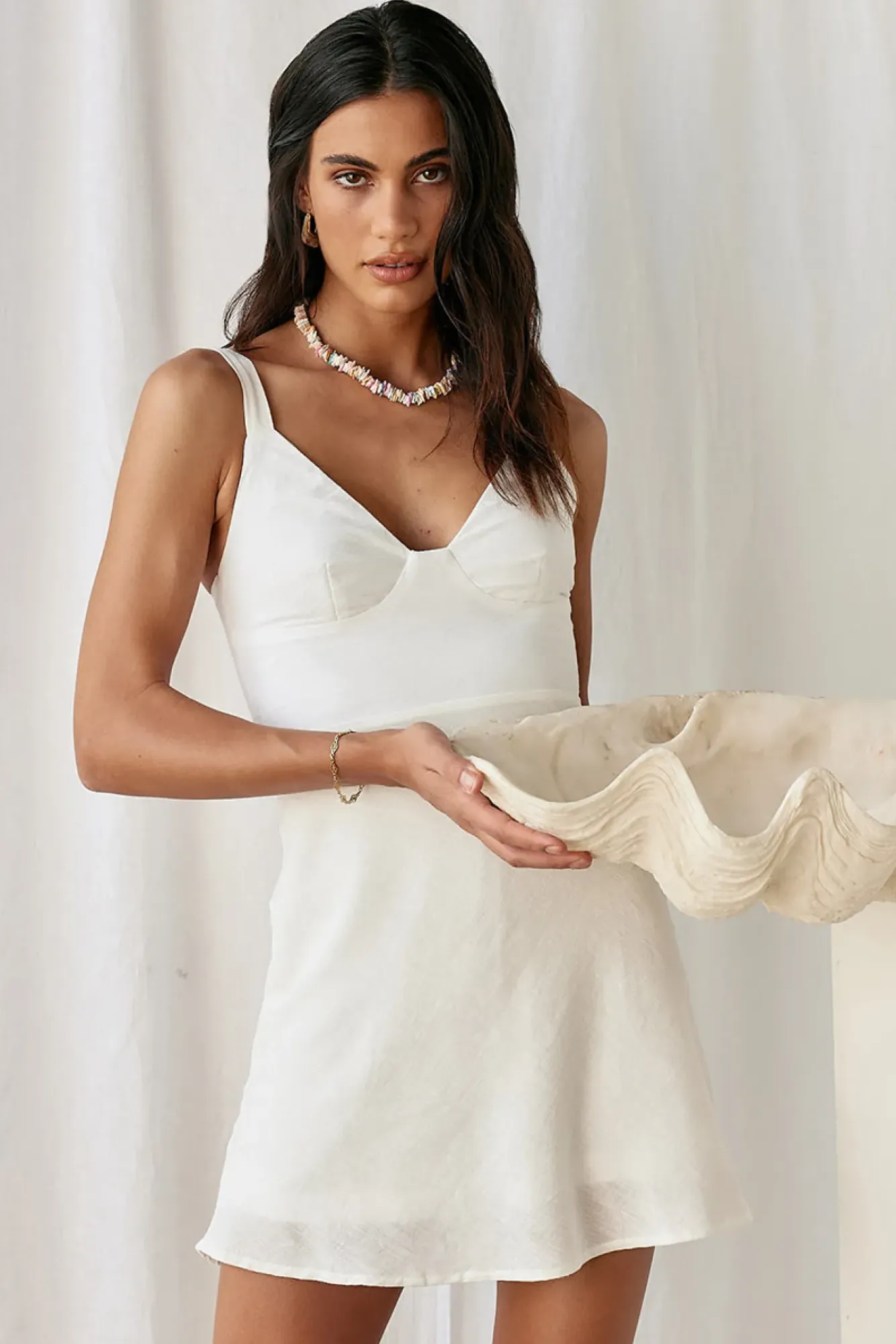 Vacation Dresses|Spring Break Dresses>Hello Molly True Fantasy Dress White