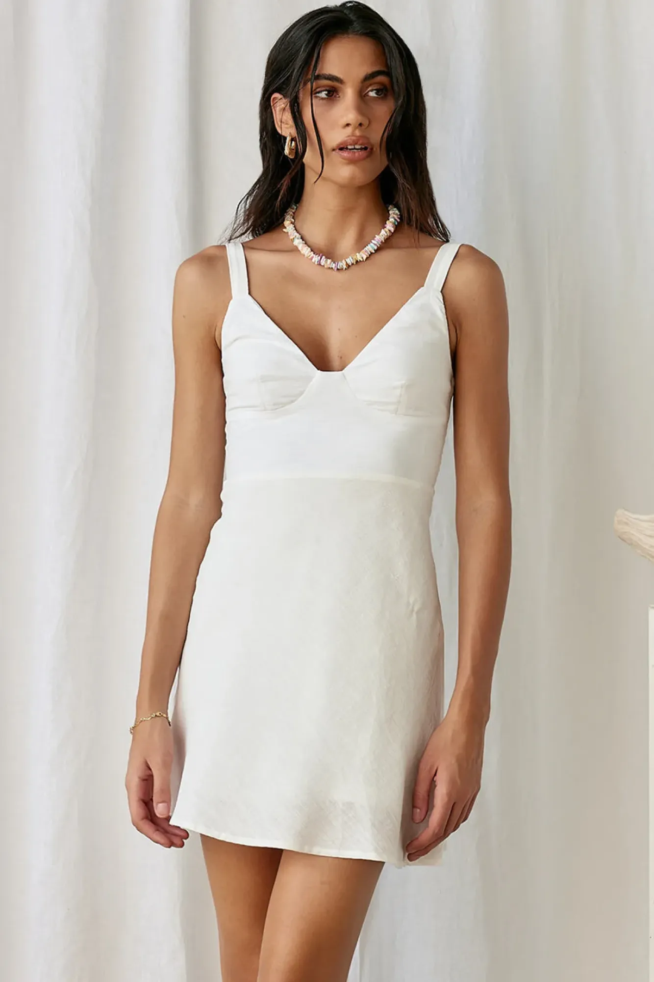 Vacation Dresses|Spring Break Dresses>Hello Molly True Fantasy Dress White