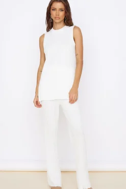 Pants|Tank Tops And Singlets>Hello Molly True North Pant White