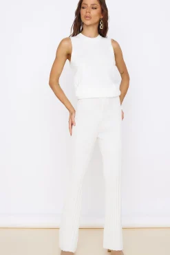 Pants|Tank Tops And Singlets>Hello Molly True North Pant White