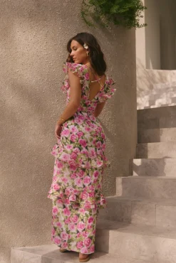 Wedding Guest Dresses|Cocktail Dresses>Hello Molly Truly Mesmerising Maxi Dress Pink