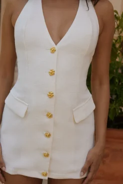 Rompers>Hello Molly Twilight Blooms Romper White