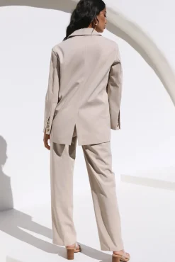 Pants>Hello Molly Twin Flame Pants Beige