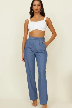 Pants>Hello Molly Twin Flame Pants Blue
