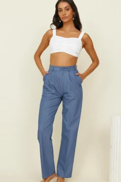 Pants>Hello Molly Twin Flame Pants Blue