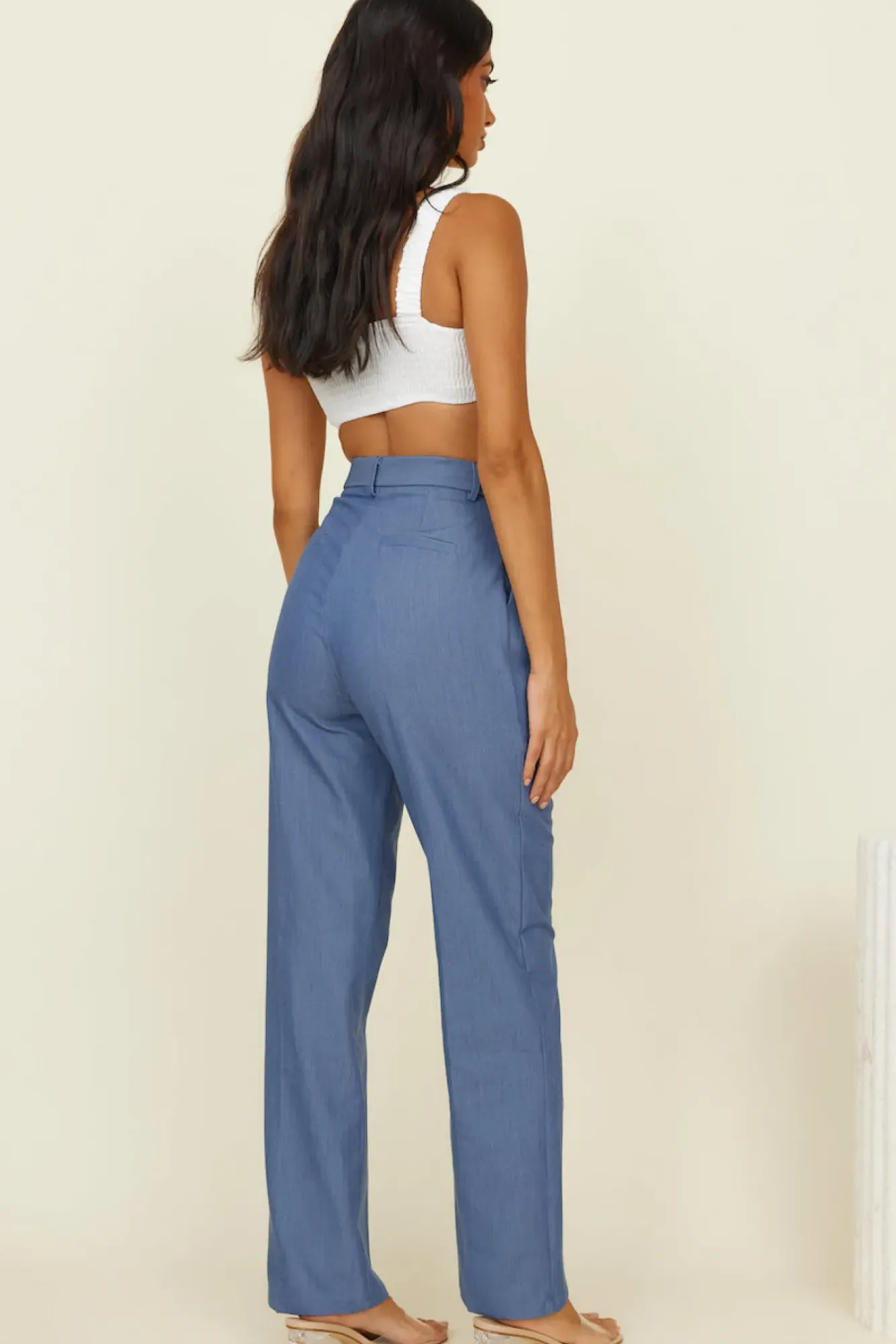 Pants>Hello Molly Twin Flame Pants Blue