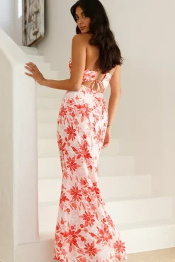 Cocktail Dresses|Brunch Dresses>Hello Molly Twinflames Maxi Dress Pink