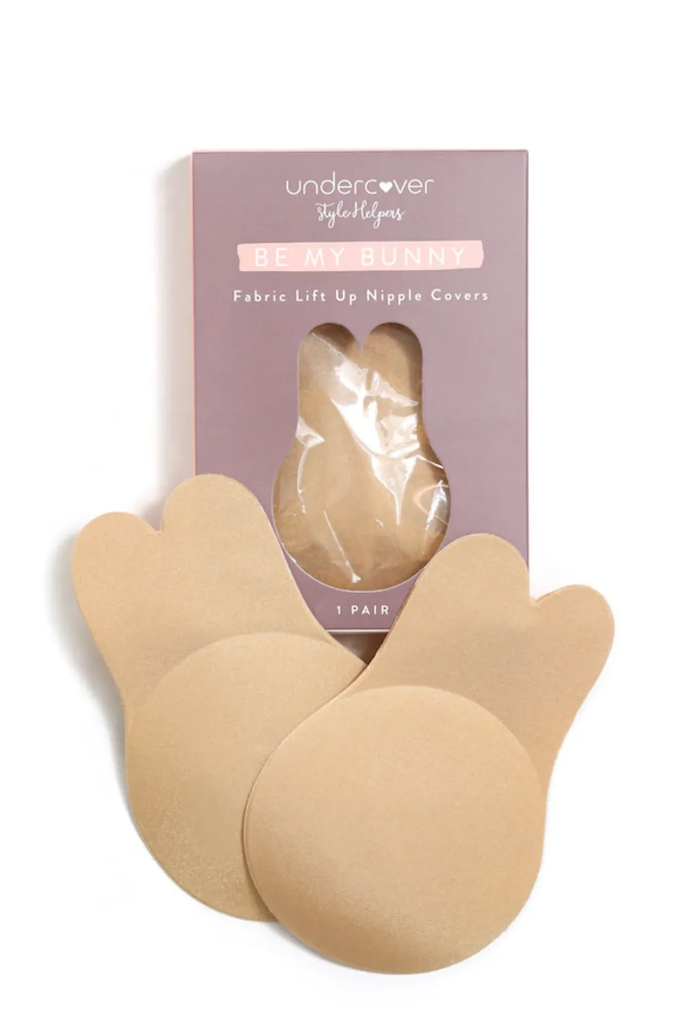 Breast Tape>Hello Molly UNDERCOVER STYLE HELPERS Be My Bunny Lift Up Nipple Covers