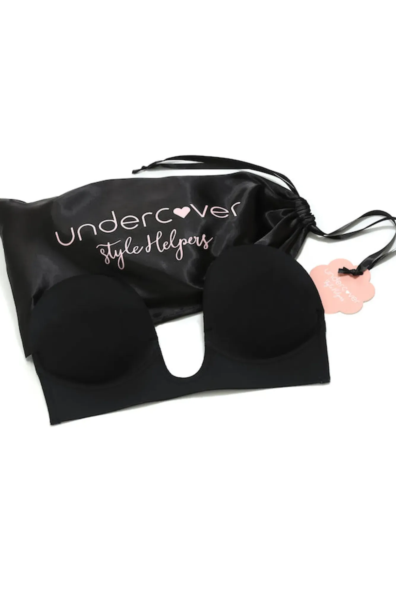 Breast Tape>Hello Molly UNDERCOVER STYLE HELPERS Brallelujah Hidden Bra Black