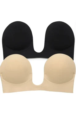 Breast Tape>Hello Molly UNDERCOVER STYLE HELPERS Brallelujah Hidden Bra Black