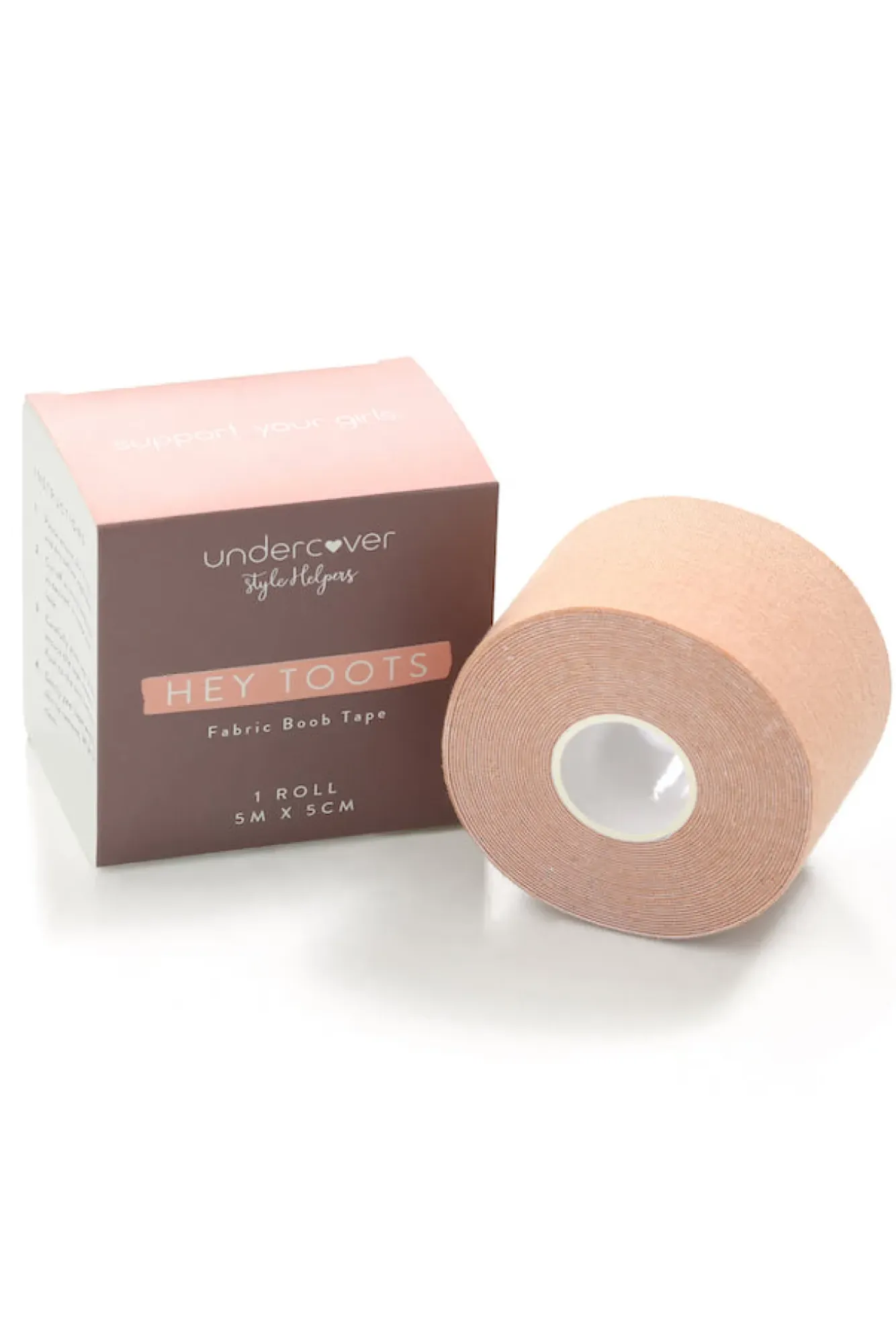 Breast Tape>Hello Molly UNDERCOVER STYLE HELPERS Hey Toots Fabric Boob Tape