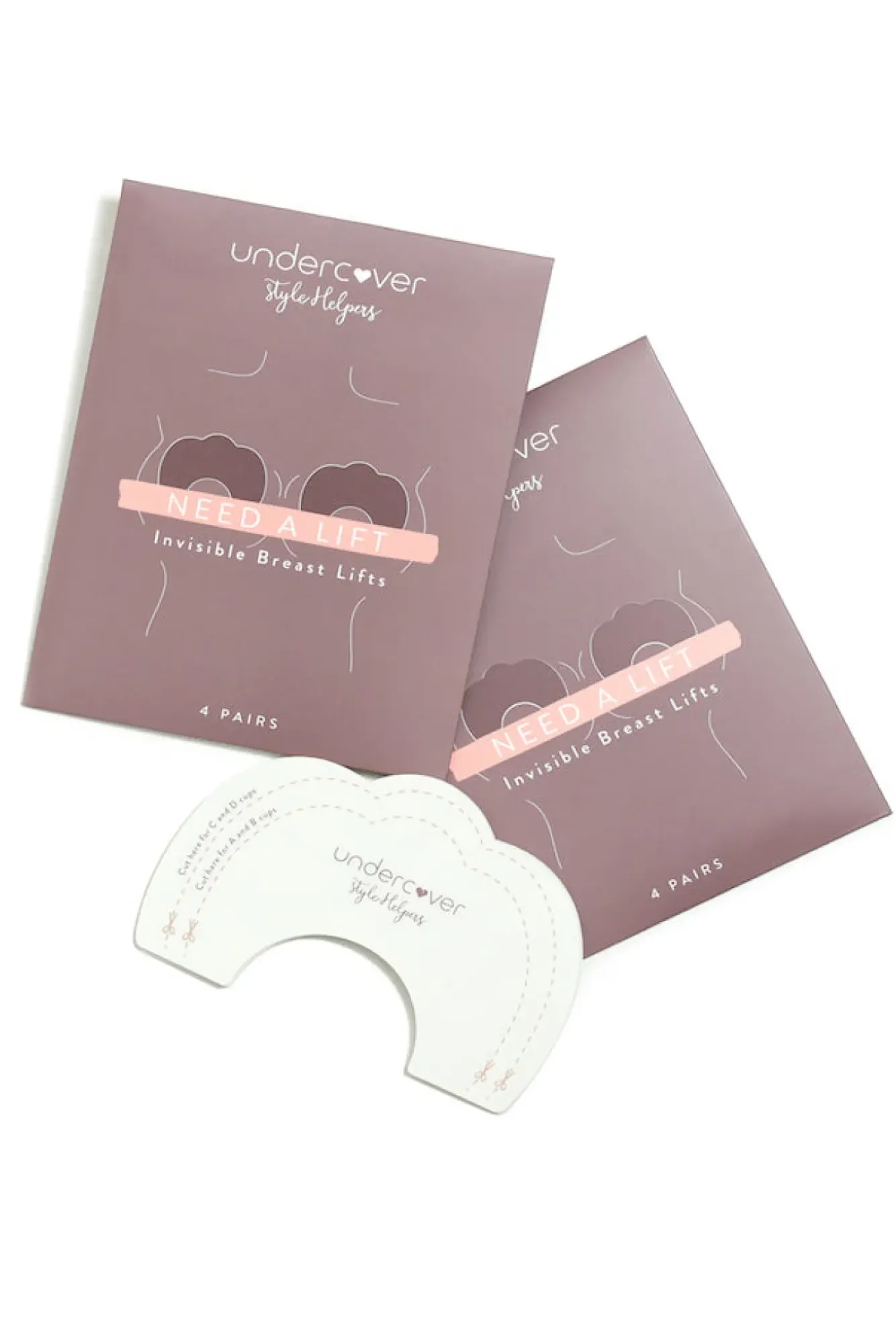 Breast Tape>Hello Molly UNDERCOVER STYLE HELPERS Need A Lift Invisible Breast Lifts
