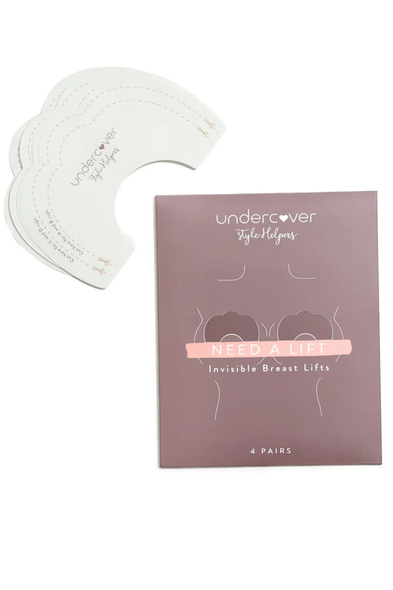 Breast Tape>Hello Molly UNDERCOVER STYLE HELPERS Need A Lift Invisible Breast Lifts