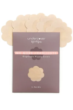 Breast Tape>Hello Molly UNDERCOVER STYLE HELPERS No More Headlights Disposable Nipple Covers Nude