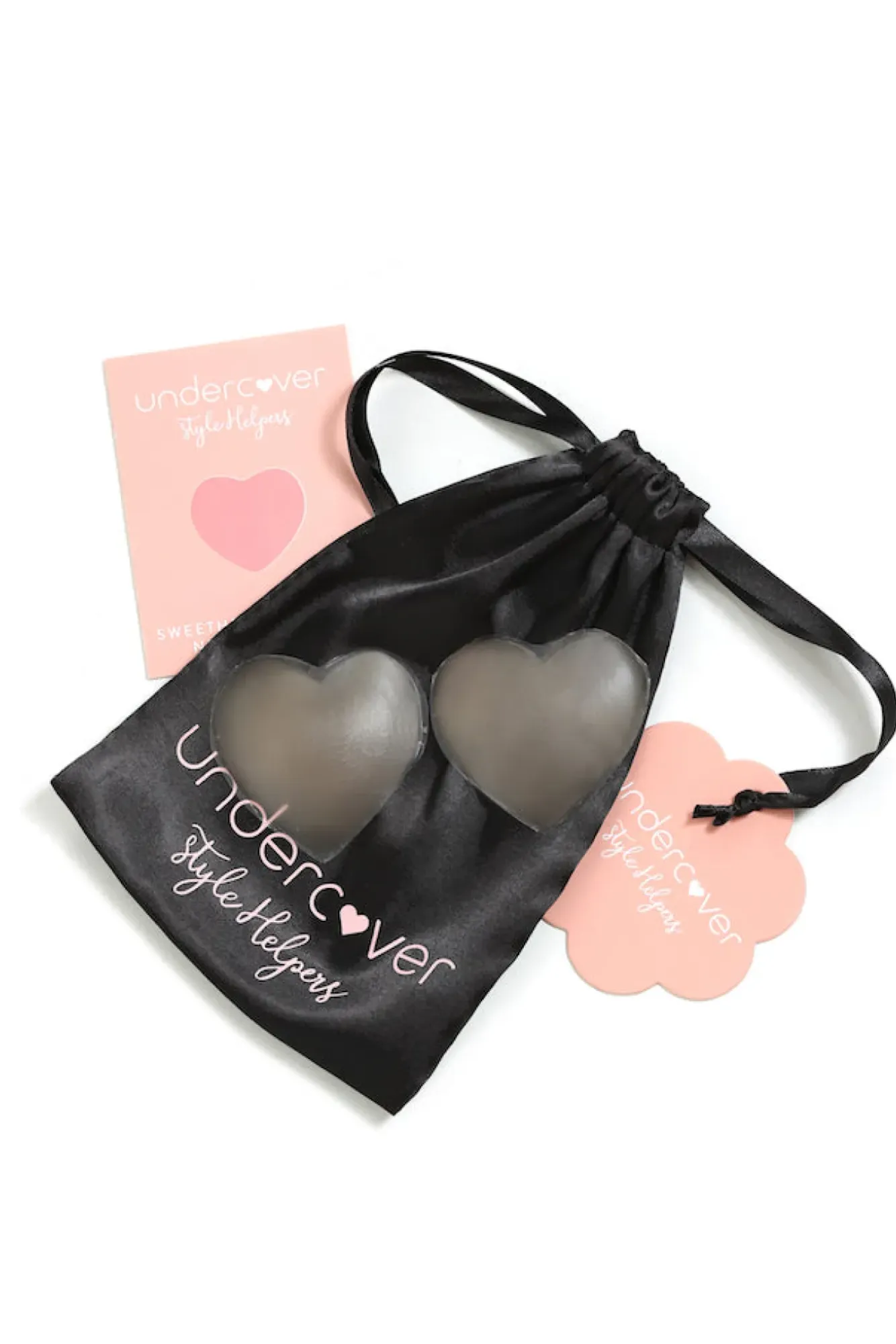 Breast Tape>Hello Molly UNDERCOVER STYLE HELPERS Sweetheart Nipple Covers Nude