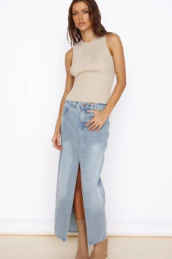 Cropped>Hello Molly Uplift Your Mind Crop Top Beige