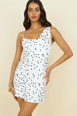 Cocktail Dresses|Vacation Dresses>Hello Molly Valerie Dress White