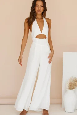 Jumpsuits|Rompers>Hello Molly Variations Jumpsuit White