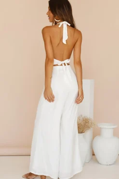 Jumpsuits|Rompers>Hello Molly Variations Jumpsuit White