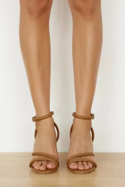 Heels>Verali Crucial Heel Tan Softee